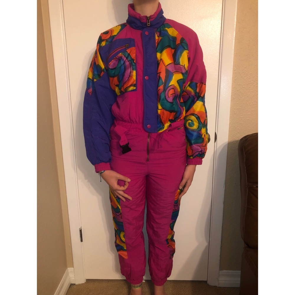 80s/90s Vintage Ski Suit